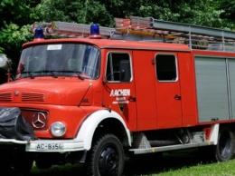 В сети показали до сих пор работающий 47-летний пожарный Mercedes-Benz