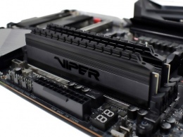 Patriot Memory выпустила оперативную память Viper 4 Blackout с частотой до 4400 МГц