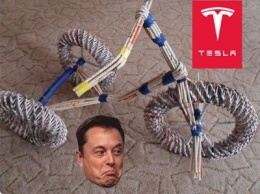 «Я его слепила из того, что было»: в электрокарах Tesla нашли изоленту и палки