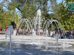 В «Сердце города» Николаева открыли фонтан (ФОТО, ВИДЕО)