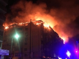 Масштабный пожар в Краснодаре: Огонь уничтожил весь этаж, сгорели 54 квартиры