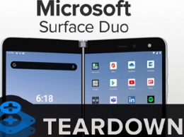 Смартфон-книжку Microsoft Surface Duo практически невозможно отремонтировать