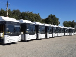 «Крымтроллейбус» получил первые 30 новых автобусов марки КАВЗ