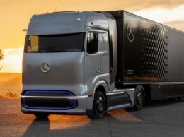 Как выглядит водородный грузовик Mercedes-Benz GenH2