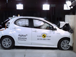 Toyota Yaris взяла пять звезд в краш-тесте по новым правилам EuroNCAP (ВИДЕО)