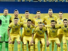 Сборная Украины остается в топ-25 рейтинге FIFA