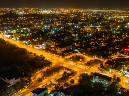 Огни большого города: как в Днепре выглядит ночью Индустриальный район