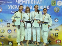 Днепровские спортсмены завоевали 12 медалей на молодежном чемпионате Украины по дзюдо