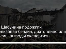 Дом Шабунина подожгли, использовав бензин, дизтопливо или керосин: выводы экспертизы