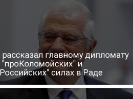 ЦПК рассказал главному дипломату ЕС о "проКоломойских" и "проРоссийских" силах в Раде