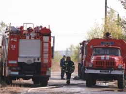 В Киеве удалось ликвидировать "едкое" возгорание