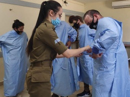 Из-за ситуации с коронавирусом израильская армия разворачивает огромный госпиталь для гражданских