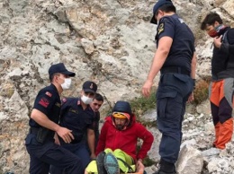 В Турции спасателям пришлось эвакуировать с горы украинского альпиниста