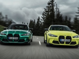 Огромные ноздри и полный привод: BMW представила M3 и M4