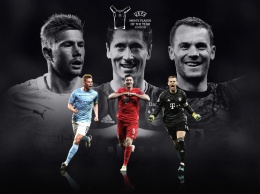 UEFA назвал претендентов на звание лучшего игрока сезона