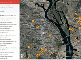 В Киеве запустили интерактивную карту для высадки деревьев