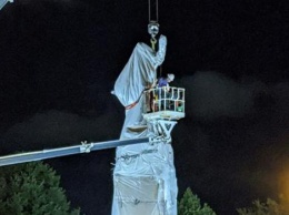 В США снесли более 30 памятников Колумбу за 4 месяца