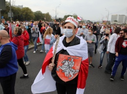 В Минске оппозиция проводит "народную инаугурацию" Тихановской