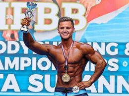 Запорожский спортсмен стал чемпионом Европы по бодибилдингу