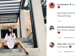Настя Каменских раздвинула ноги в Instagram. Фото