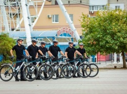 Презентовали новый велопатруль в Бердянске