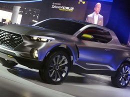 Пикап Hyundai Santa Cruz снова замечен на тестах