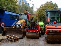 В Днепре строят ливневую канализацию в отдаленных районах