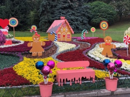 Где в Киеве сделать фото с гигантским пряником и леденцами на цветочной лужайке