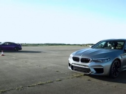 Тюнингованный BMW M5 сразился в гонке против Nissan GT-R и супербайка Ducati (ВИДЕО)