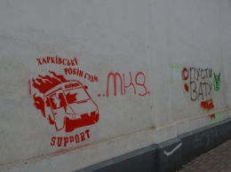 В Киеве вандалы атаковали древнейший памятник, фото