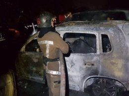 Полиция начала досудебное расследования по факту уничтожения трех авто в Харькове