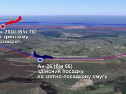 Катастрофа Ан-26 в Чугуеве: в ВСУ показали схему посадки самолетов