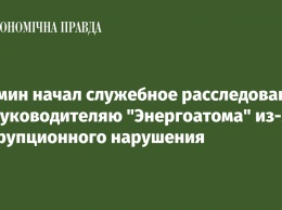 Кабмин начал служебное расследование по руководителяю "Энергоатома" из-за коррупционного нарушения