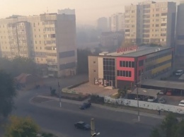 Луганск накрыло вредным дымом от пожаров
