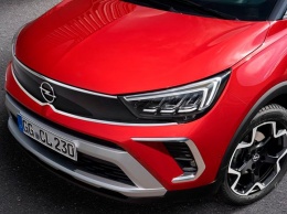 Компания Opel обновила кроссовер Crossland X
