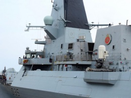 В Одесский порт зашел эсминец Королевских ВМС Великобритании "Dragon" (фото)