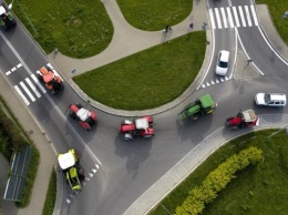 В Польше фермеры заблокировали дороги