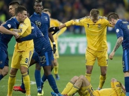 Сборная Украины по футболу проиграла товарищеский матч французам