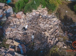 В Днепре на Генерала Воливача взорвался дом: фото и видео с места