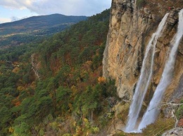 Самый большой водопад Крыма пересох, появилось видео
