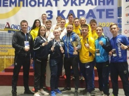 Сумские каратисты с медалями чемпионата Украины