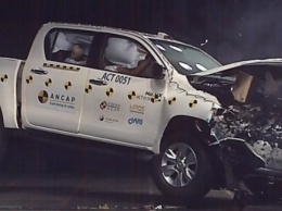 Безопасность дизельного Toyota Hilux оценили на пять звезд