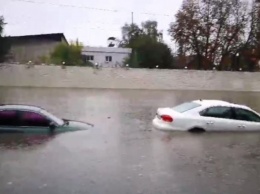 Как Киев ушел под воду: появились фото последствий сильного дождя