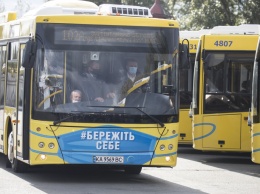 В Киев приехала первая партия из двухсот белорусских автобусов, приобретенных в лизинг