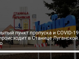 Закрытый пункт пропуска и COVID-19: что происходит в Станице Луганской - фото