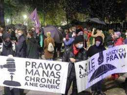 В Польше проходят масштабные акции протесты (видео)