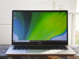 Swift 3X - интересный ноутбук с графикой Iris Xe Max