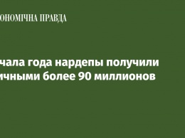 С начала года нардепы получили наличными более 90 миллионов