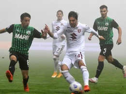 Сассуоло в насыщенном поединке сыграл вничью с Торино