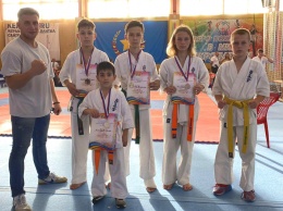 Крымские каратисты завоевали шесть медалей на турнире в Краснодаре